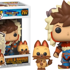 The Amazing Collectables Animation Funko Pop! Monster Hunter Stories - Lute With Navirou #797
