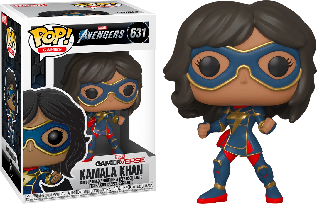 The Amazing Collectables Latest Additions Funko Pop! Marvel’s Avengers (2020) - Kamala Khan (Ms. Marvel) #631 3 The Amazing Collectables Latest Additions Funko Pop! Marvel’s Avengers (2020) - Kamala Khan (Ms. Marvel) #631