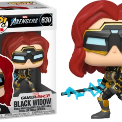 The Amazing Collectables Chase Chance! Funko Pop! Marvel’s Avengers (2020) - Black Widow Glow In The Dark #630 - Chase Chance