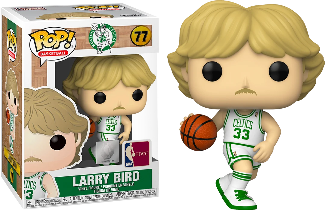 The Amazing Collectables Funko Pop! NBA Basketball - Larry Bird Boston Celtics #77 Sports 3 The Amazing Collectables Funko Pop! NBA Basketball - Larry Bird Boston Celtics #77 Sports