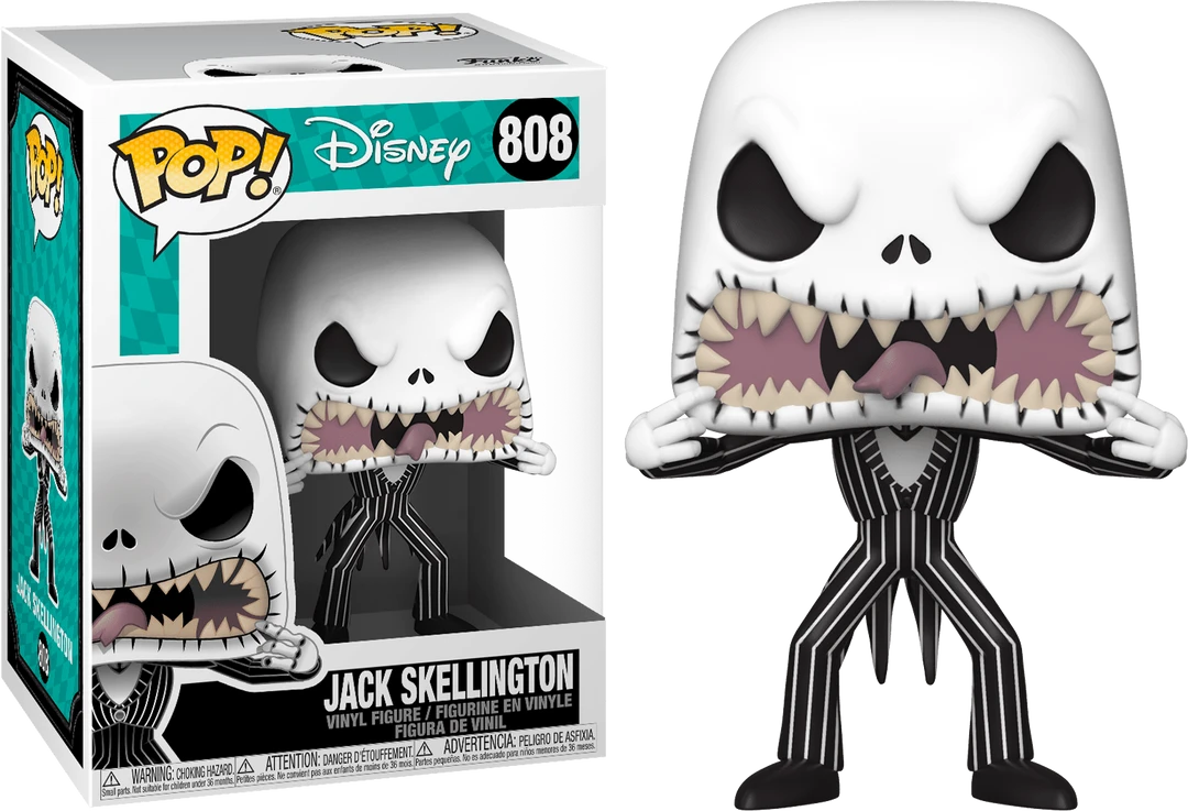 The Amazing Collectables Latest Additions Funko Pop! The Nightmare Before Christmas - Jack Skellington With Scary Face #808 3 The Amazing Collectables Latest Additions Funko Pop! The Nightmare Before Christmas - Jack Skellington With Scary Face #808