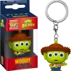 The Amazing Collectables Pop! Keychains Funko Pocket Pop! Keychain - Pixar - Alien Remix Woody