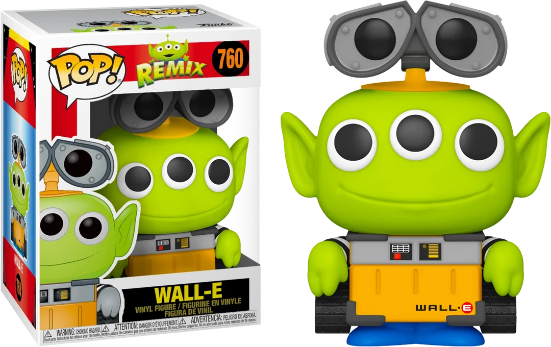 The Amazing Collectables Latest Additions Funko Pop! Pixar - Alien Remix Wall-E #760 3 The Amazing Collectables Latest Additions Funko Pop! Pixar - Alien Remix Wall-E #760