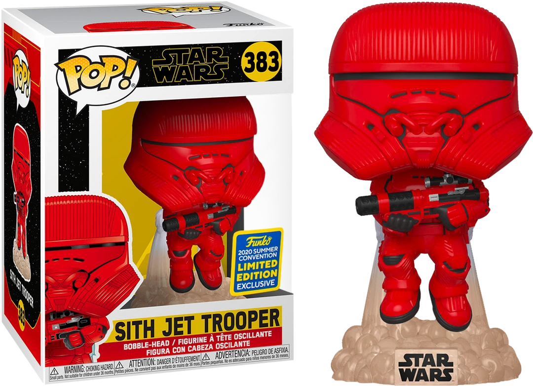 The Amazing Collectables Funko Pop! Star Wars Episode IX: The Rise Of Skywalker - Sith Jet Trooper (2020 Summer Convention Exclusive) 3 The Amazing Collectables Funko Pop! Star Wars Episode IX: The Rise Of Skywalker - Sith Jet Trooper (2020 Summer Convention Exclusive)