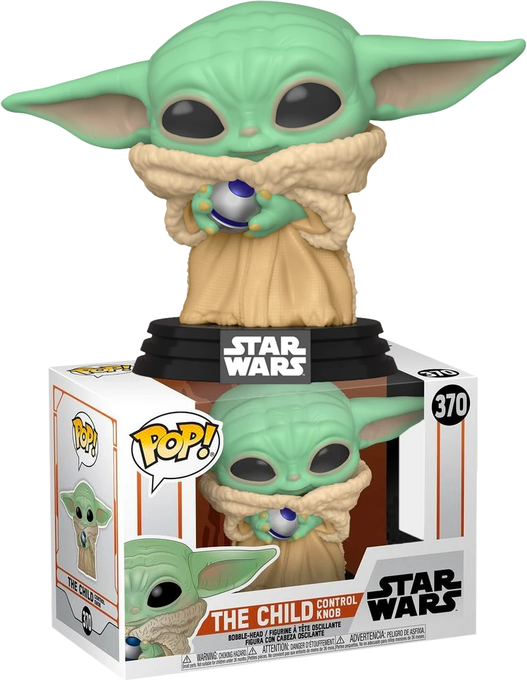 The Amazing Collectables Funko Pop! Star Wars: The Mandalorian - The Child (Baby Yoda) With Control Knob #370 3 The Amazing Collectables Funko Pop! Star Wars: The Mandalorian - The Child (Baby Yoda) With Control Knob #370