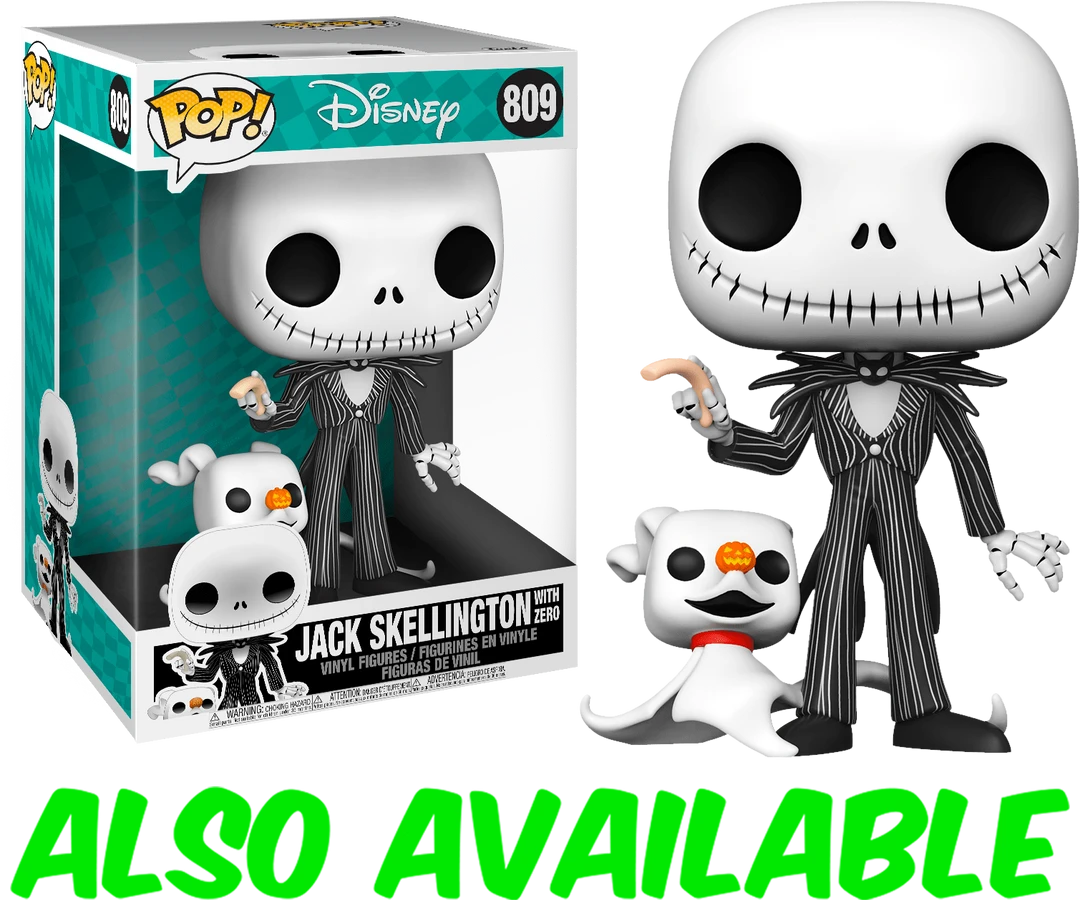 The Amazing Collectables Latest Additions Funko Pop! The Nightmare Before Christmas - Jack Skellington With Scary Face #808 5 The Amazing Collectables Latest Additions Funko Pop! The Nightmare Before Christmas - Jack Skellington With Scary Face #808