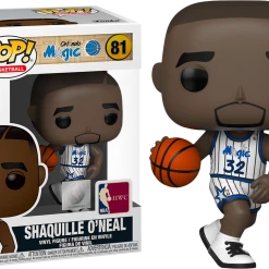 The Amazing Collectables Funko Pop! NBA Basketball - Shaquille O'Neal Orlando Magic Home Jersey #81 Sports