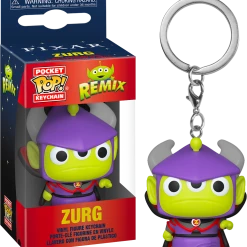 The Amazing Collectables Pop! Keychains Funko Pocket Pop! Keychain - Pixar - Alien Remix Zurg