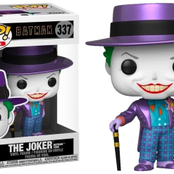 The Amazing Collectables Latest Additions Funko Pop! Batman (1989) - The Joker Metallic #337