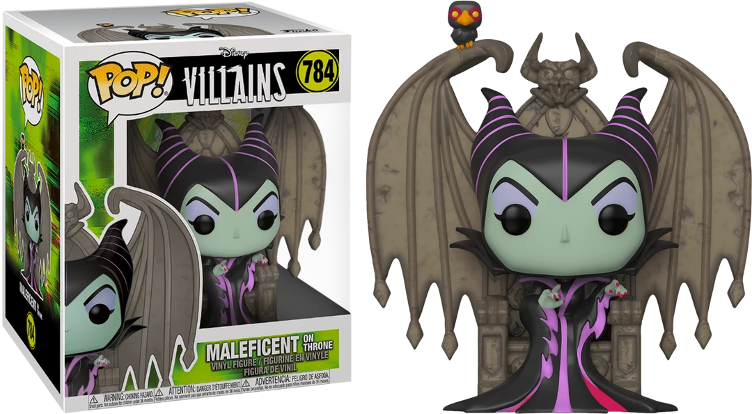 The Amazing Collectables Latest Additions Funko Pop! Sleeping Beauty - Maleficent On Throne Deluxe #784 3 The Amazing Collectables Latest Additions Funko Pop! Sleeping Beauty - Maleficent On Throne Deluxe #784