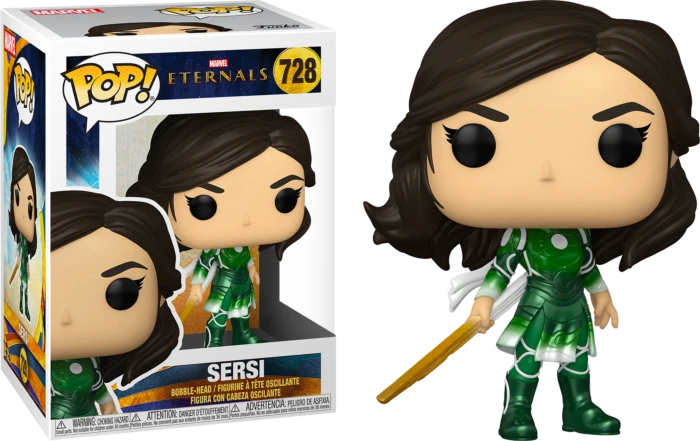 The Amazing Collectables Latest Additions Funko Pop! Eternals (2021) - Sersi #728 3 The Amazing Collectables Latest Additions Funko Pop! Eternals (2021) - Sersi #728