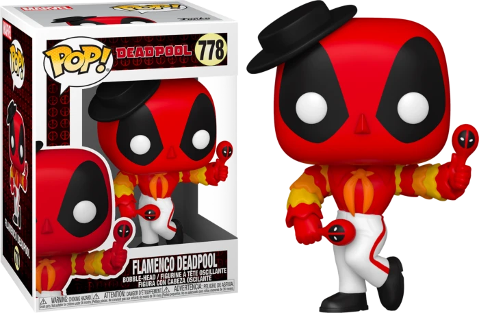 The Amazing Collectables Funko Pop! Deadpool - Flamenco Deadpool 30th Anniversary #778 3 The Amazing Collectables Funko Pop! Deadpool - Flamenco Deadpool 30th Anniversary #778