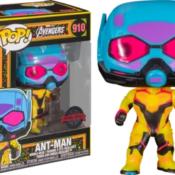 The Amazing Collectables Blacklight ✨ Funko Pop! Marvel: Blacklight - Ant-Man Blacklight #910
