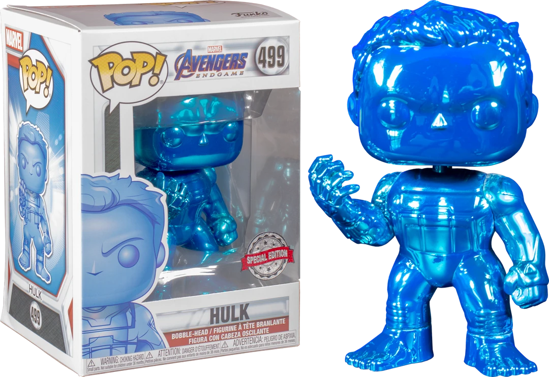 The Amazing Collectables Funko Pop! Avengers 4: Endgame - Hulk With Nano Gauntlet Chrome 6” - Bundle (Set Of 6) Bundles 7 The Amazing Collectables Funko Pop! Avengers 4: Endgame - Hulk With Nano Gauntlet Chrome 6” - Bundle (Set Of 6) Bundles