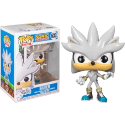 The Amazing Collectables Funko Pop! Sonic The Hedgehog - Silver 30th Anniversary #633