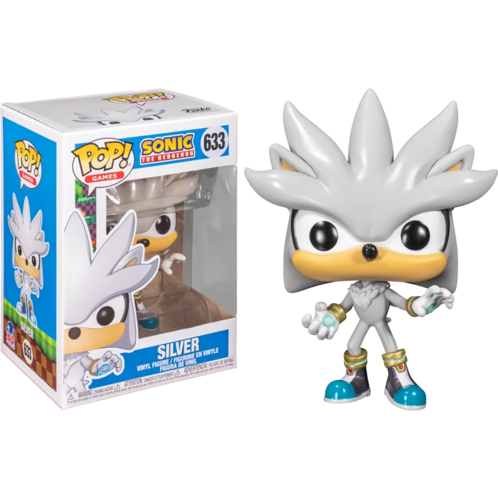 The Amazing Collectables Funko Pop! Sonic The Hedgehog - Silver 30th Anniversary #633 3 The Amazing Collectables Funko Pop! Sonic The Hedgehog - Silver 30th Anniversary #633