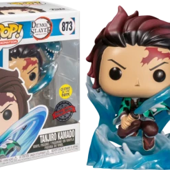The Amazing Collectables Animation Funko Pop! Demon Slayer - Tanjiro With Dragon Translucent Glow In The Dark #873