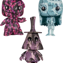 The Amazing Collectables Funko Pop! The Nightmare Before Christmas - Sally, Mayor & Oogie Artist Series - Bundle (Set Of 3)