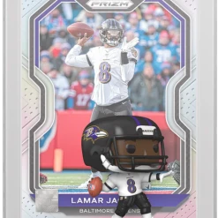 The Amazing Collectables Sports Funko Pop! Trading Cards - NFL Football - Lamar Jackson Baltimore Ravens With Protector Case #09