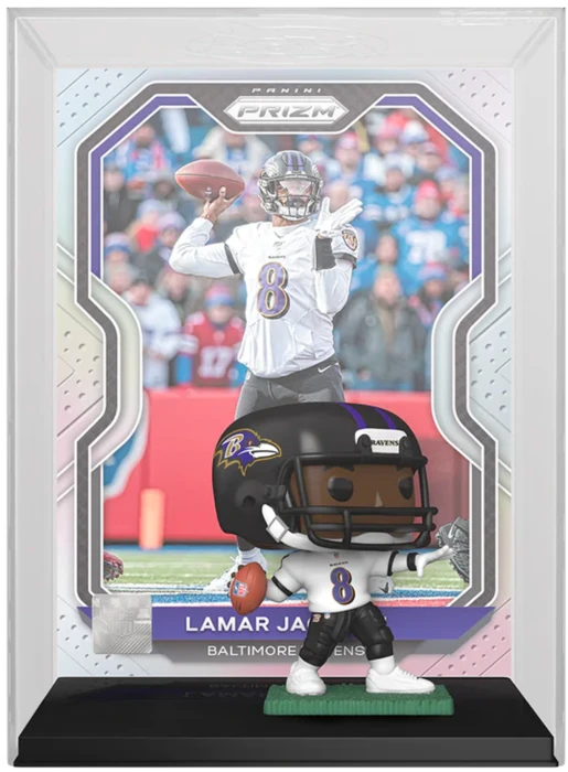 The Amazing Collectables Sports Funko Pop! Trading Cards - NFL Football - Lamar Jackson Baltimore Ravens With Protector Case #09 4 The Amazing Collectables Sports Funko Pop! Trading Cards - NFL Football - Lamar Jackson Baltimore Ravens With Protector Case #09