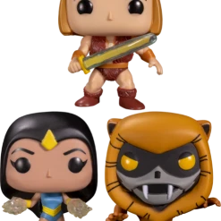 The Amazing Collectables Funko Pop! Thundarr The Barbarian - Thundarr, Ookla & Princess Ariel (2021 Spring Convention Exclusive) - Bundle (Set Of 3) Animation