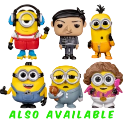 The Amazing Collectables Funko Pop! Minions 2: The Rise Of Gru - Roller Skating Stuart 10" #906