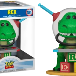 The Amazing Collectables Latest Additions Funko Pop! Toy Story - Rex With Controller Deluxe #1091