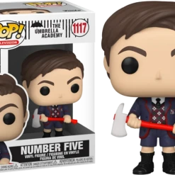 The Amazing Collectables Television Funko Pop! The Umbrella Academy - Number 5 With Axe #1117