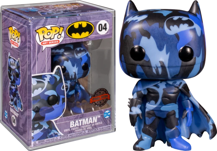 The Amazing Collectables Latest Additions Funko Pop! Batman - Batman Blue & Black Artist Series With Pop! Protector #04 3 The Amazing Collectables Latest Additions Funko Pop! Batman - Batman Blue & Black Artist Series With Pop! Protector #04
