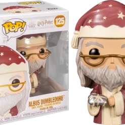 The Amazing Collectables Latest Additions Funko Pop! Harry Potter - Albus Dumbledore Holiday #125