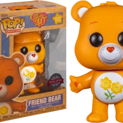 The Amazing Collectables Animation Funko Pop! Care Bears - Friend Bear 40th Anniversary Earth Day #1123