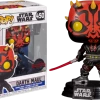 The Amazing Collectables Funko Pop! Star Wars: Clone Wars - Darth Maul With Darksaber #450