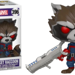 The Amazing Collectables Funko Pop! Guardians Of The Galaxy - Rocket Raccoon In Classic Suit #396