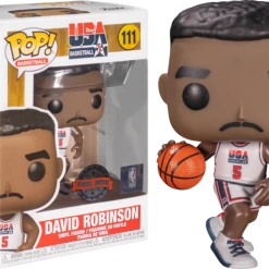 The Amazing Collectables Funko Pop! NBA Basketball - David Robinson 1992 Team USA Jersey #111 Sports