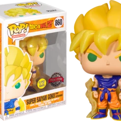 The Amazing Collectables Funko Pop! Dragon Ball Z - Super Saiyan Goku First Appearance Glow In The Dark #860 9 The Amazing Collectables Funko Pop! Dragon Ball Z - Super Saiyan Goku First Appearance Glow In The Dark #860