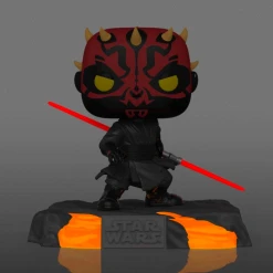The Amazing Collectables Funko Pop! Star Wars: Red Saber Series Volume 1 - Darth Maul Glow In The Dark Deluxe #520