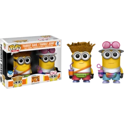 The Amazing Collectables Movies Funko Pop! Despicable Me 3 - Tourist Dave & Tourist Jerry - 2-Pack