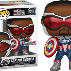The Amazing Collectables Funko Pop! The Falcon And The Winter Soldier - Captain America Year Of The Shield #818