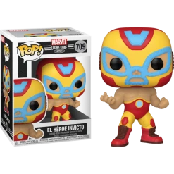 The Amazing Collectables Funko Pop! Marvel: Lucha Libre Edition - El Heroe Invicto Iron Man #709 Latest Additions