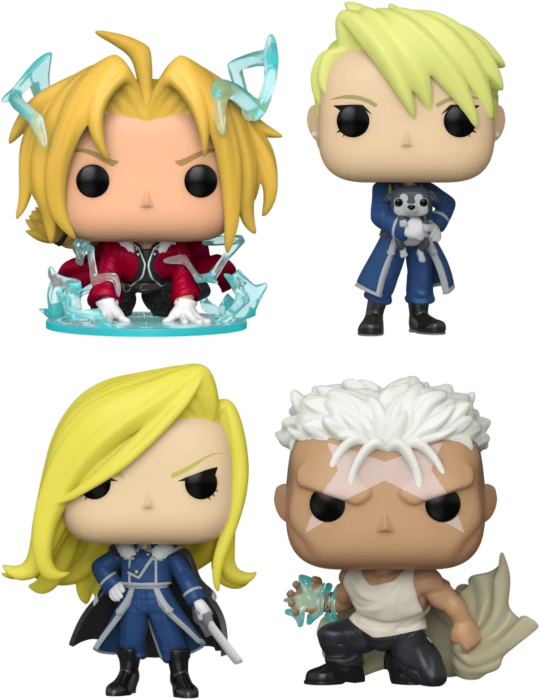The Amazing Collectables Funko Pop! Fullmetal Alchemist: Brotherhood - The Brotherhood Of Pop - Bundle (Set Of 4) 3 The Amazing Collectables Funko Pop! Fullmetal Alchemist: Brotherhood - The Brotherhood Of Pop - Bundle (Set Of 4)