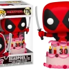 The Amazing Collectables Funko Pop! Deadpool - Deadpool In Cake 30th Anniversary #776 Latest Additions