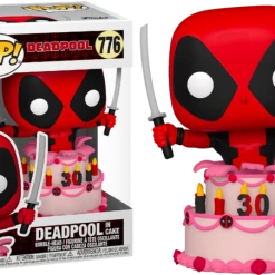 The Amazing Collectables Funko Pop! Deadpool - Deadpool In Cake 30th Anniversary #776 Latest Additions