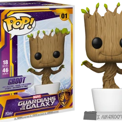 The Amazing Collectables Funko Pop! Guardians Of The Galaxy - Dancing Groot 18” #01