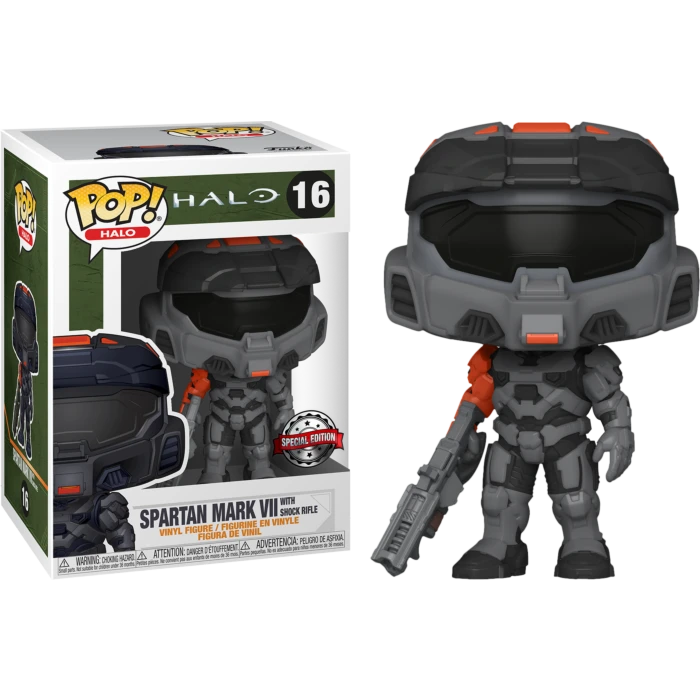 The Amazing Collectables Video Games Funko Pop! Halo Infinite - Spartan Mark VII With Shock Rifle #16 3 The Amazing Collectables Video Games Funko Pop! Halo Infinite - Spartan Mark VII With Shock Rifle #16