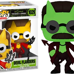 The Amazing Collectables Funko Pop! The Simpsons - Devil Flanders Glow In The Dark #1029 Television
