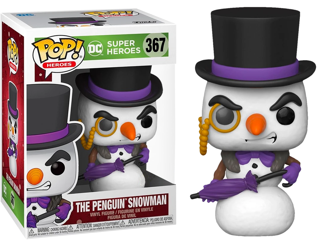 The Amazing Collectables Funko Pop! Batman - Penguin As Snowman Holiday #367 Latest Additions 3 The Amazing Collectables Funko Pop! Batman - Penguin As Snowman Holiday #367 Latest Additions