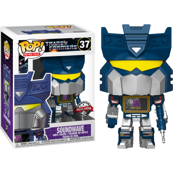 The Amazing Collectables Movies Funko Pop! Transformers (1984) - Seige Soundwave #37 3 The Amazing Collectables Movies Funko Pop! Transformers (1984) - Seige Soundwave #37