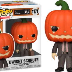 The Amazing Collectables Funko Pop! The Office - Dwight Schrute Pumpkinhead #1171 Television
