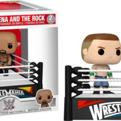 The Amazing Collectables Funko Pop! WWE - John Cena Vs The Rock WrestleMania XXVIII Moment - 2-Pack