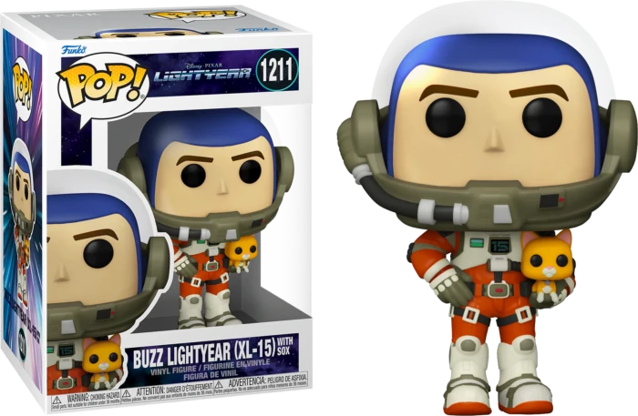 The Amazing Collectables Funko Pop! Lightyear (2022) - Buzz Lightyear XL-15 With Sox #1211 Latest Additions 3 The Amazing Collectables Funko Pop! Lightyear (2022) - Buzz Lightyear XL-15 With Sox #1211 Latest Additions